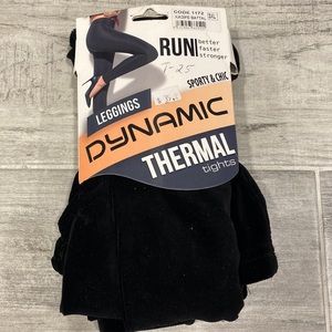 Velvet thermal dynamic leggings for women